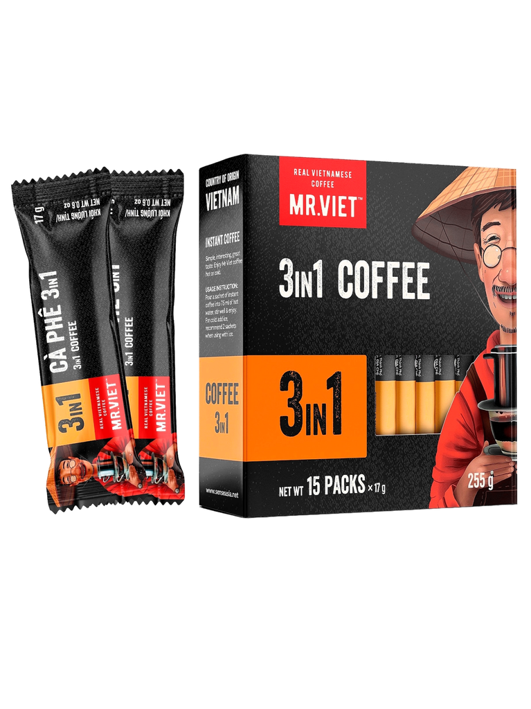 Instant Coffee, 3 In 1 6x255 G (15 Pouches By 17 G)