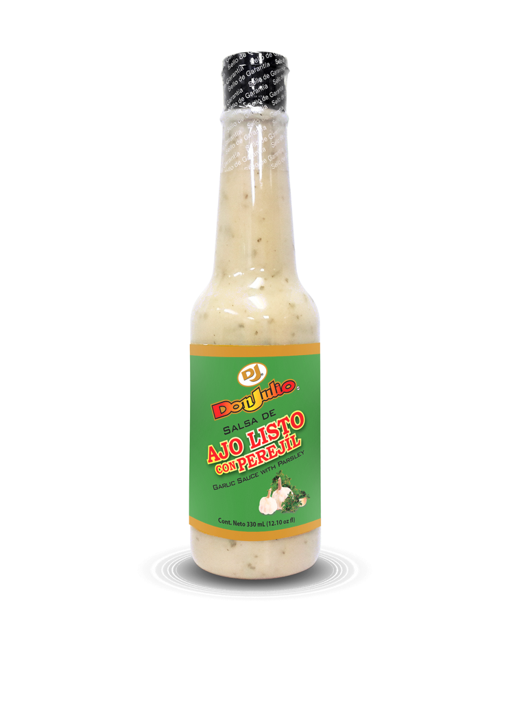 Ready Garlic With Parsley Pet DON JULIO 12 x 330 mL