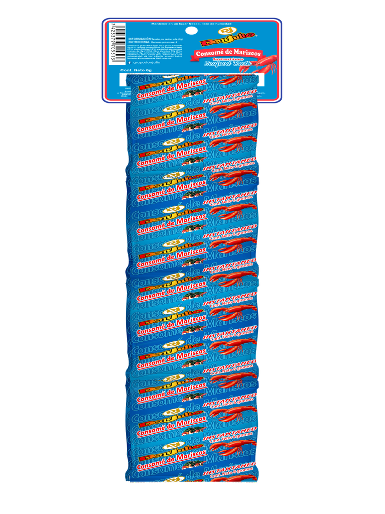 Consome Marisco DON JULIO 120 x 10 X 6gr