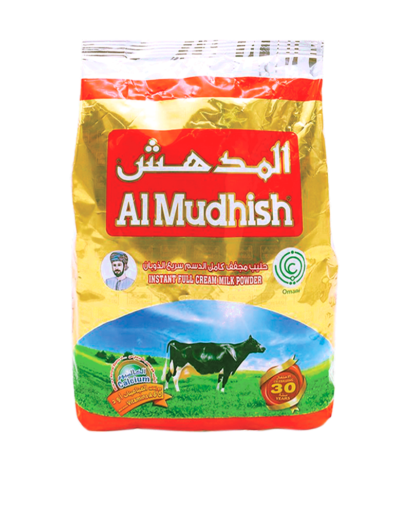 Leche en Polvo Entera Instantánea AL MUDHISH 28% 12 x 900 g