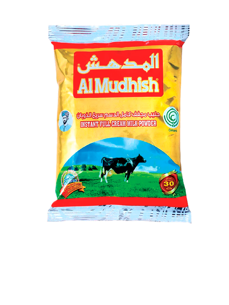 Leche Entera en Polvo Instantánea AL MUDHISH 28% 24 x 400 g
