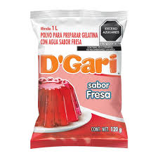 Gelatina Sabor Fresa 120 G