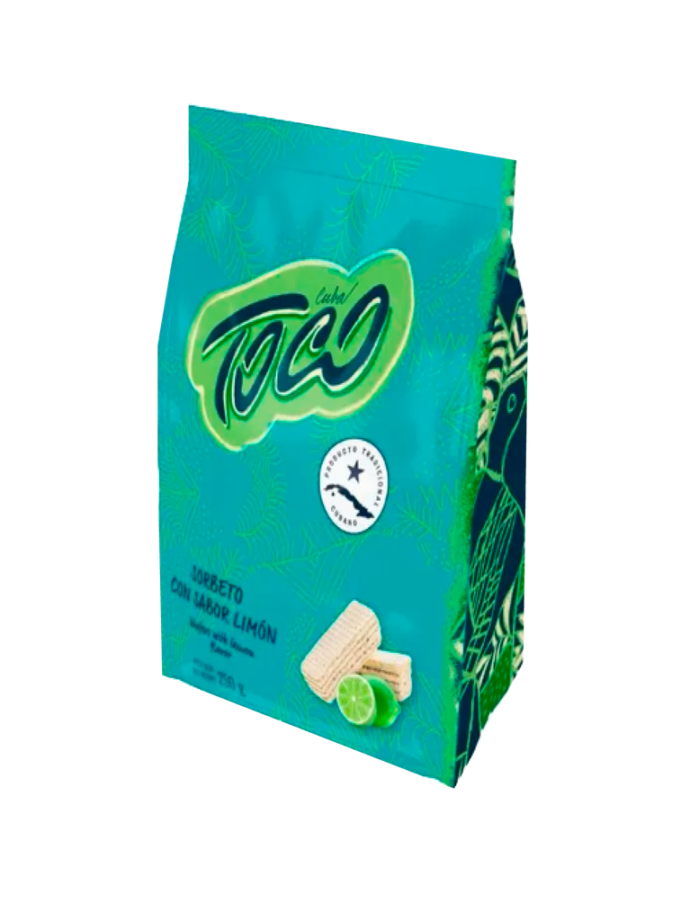 Sorbeto Sabor Limon TOCO 20 x 250 g