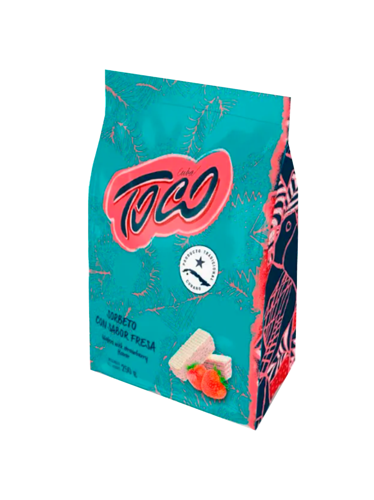 Strawberry Flavor Sorbet TOCO 20 x 250 g