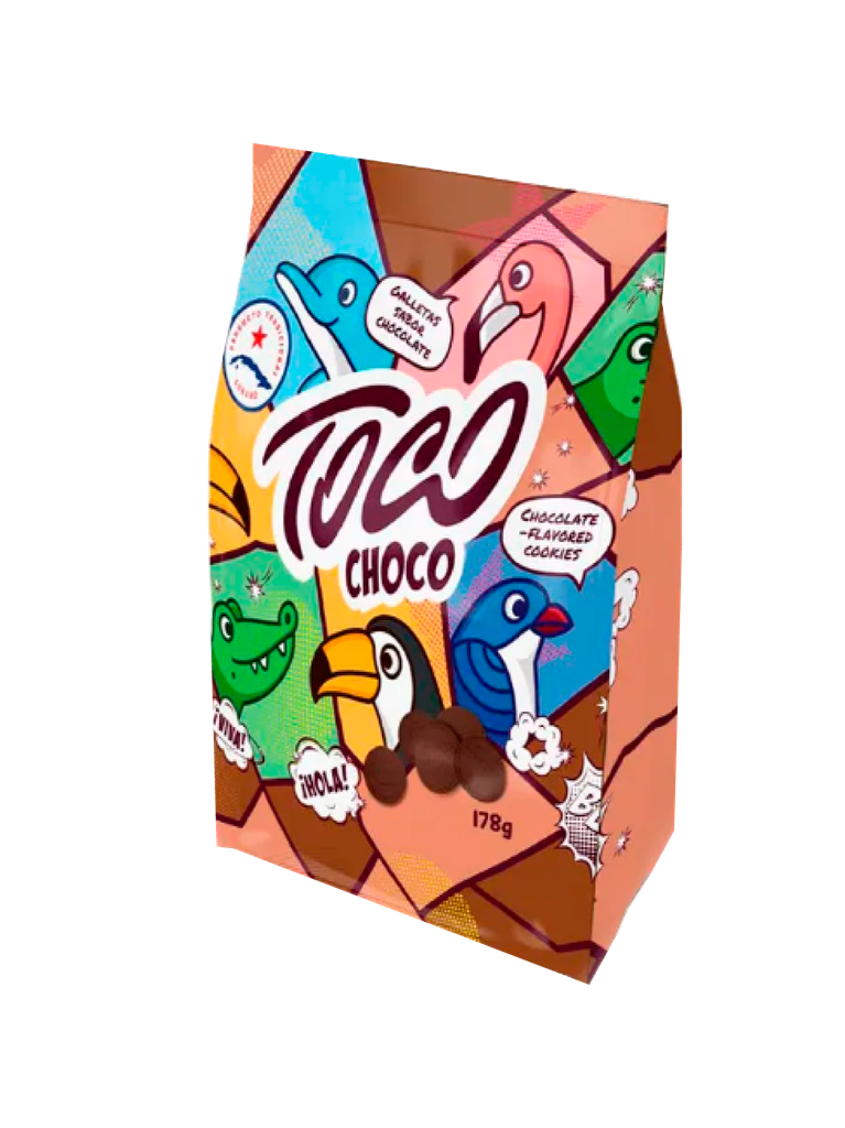 Chocolate Flavor Cookie TOCO 28 x 178 g