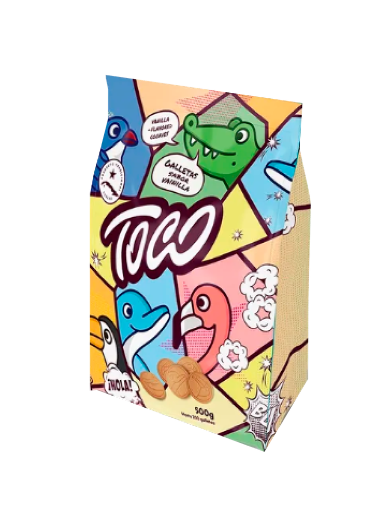 Galleta Sabor Vainilla TOCO 12 x 500 g