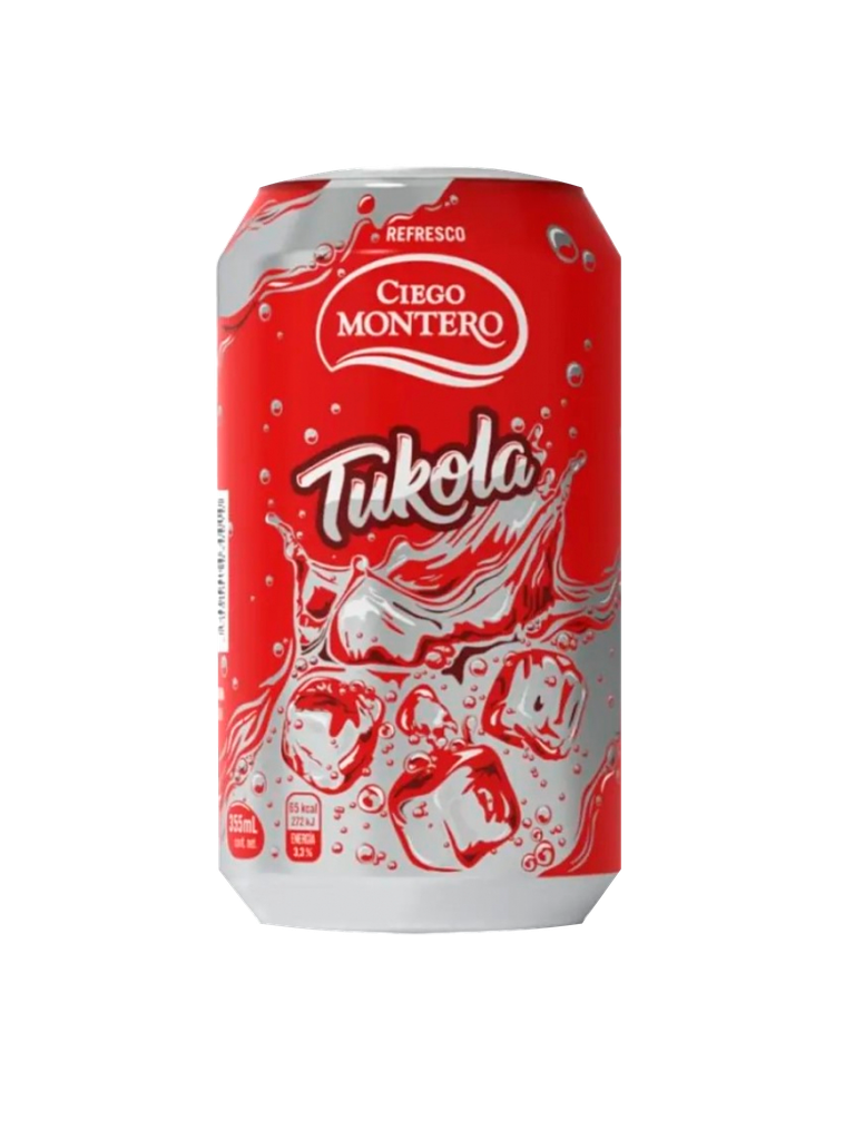 Tukola soft drink CIEGO MONTERO 24 x 355 mL