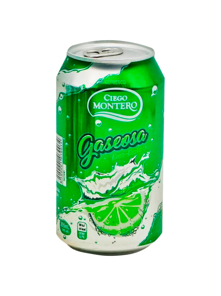  Lemon Lime Soft Drink CIEGO MONTERO 24 x 355 mL