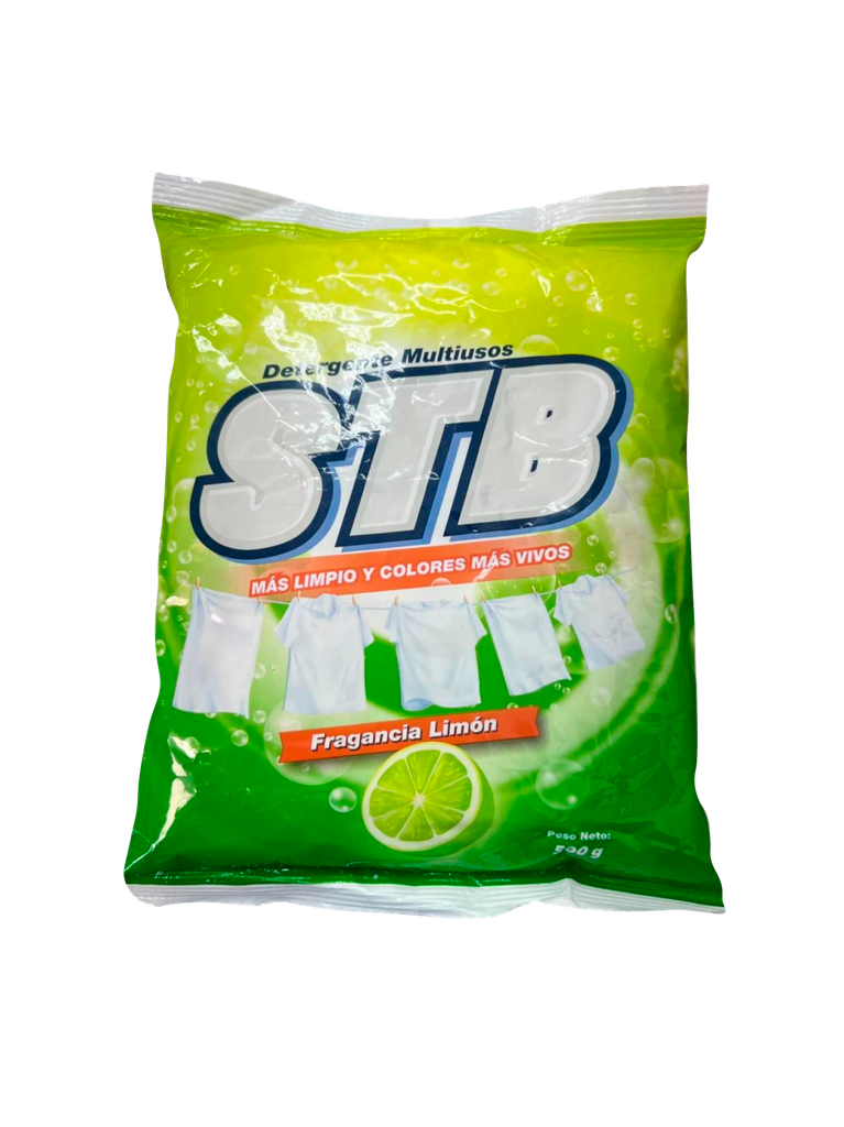 Detergente en Polvo Fragancia Limon STB 40 x 500 g