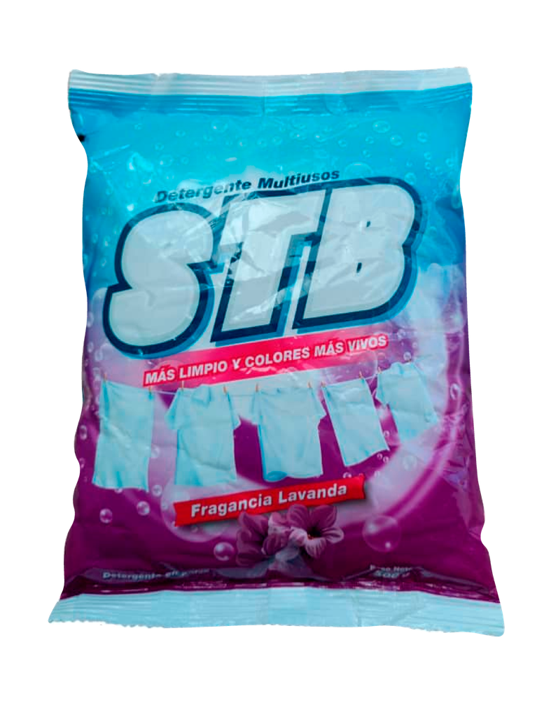 Detergente en Polvo Fragancia Lavanda STB 20 x 1 kg