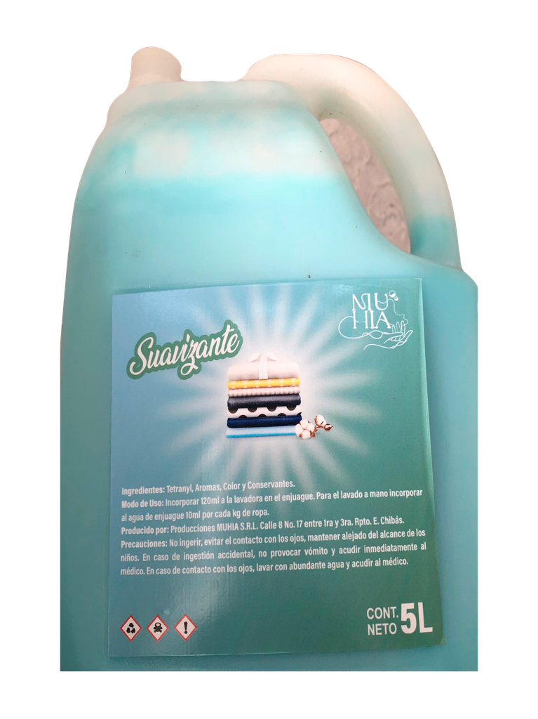 Textile Softener MUHIA 5 X 5 L