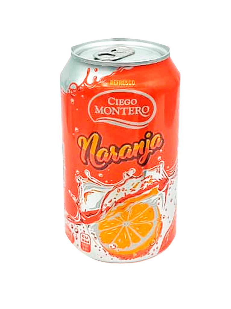  Orange Soft Drink CIEGO MONTERO 24 x 355 mL