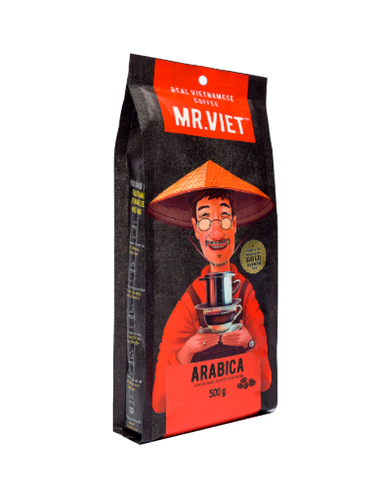 Arabica Coffee Beans MR. VIET 4x6x500 g
