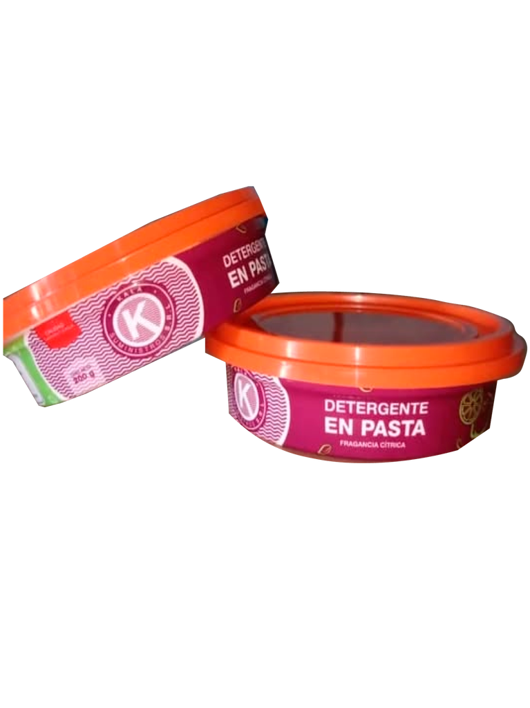Detergente en Pasta Fragancia Cítrica KALA 36 x 200 g