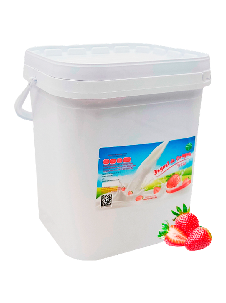 Strawberry Probiotic Yogurt RHD 4 L