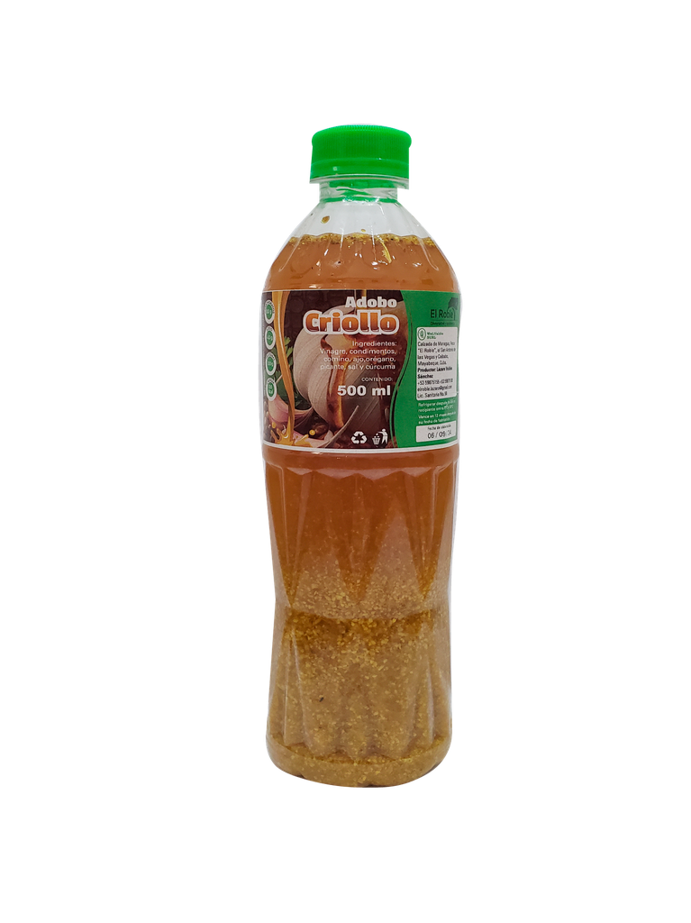 Adobo Criollo EL ROBLE 500 mL
