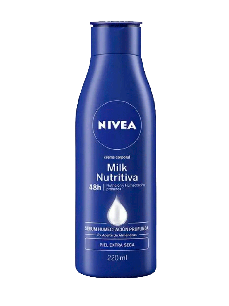 Crema Corporal Nutritiva Piel Extra Seca NIVEA 12 x 220 mL
