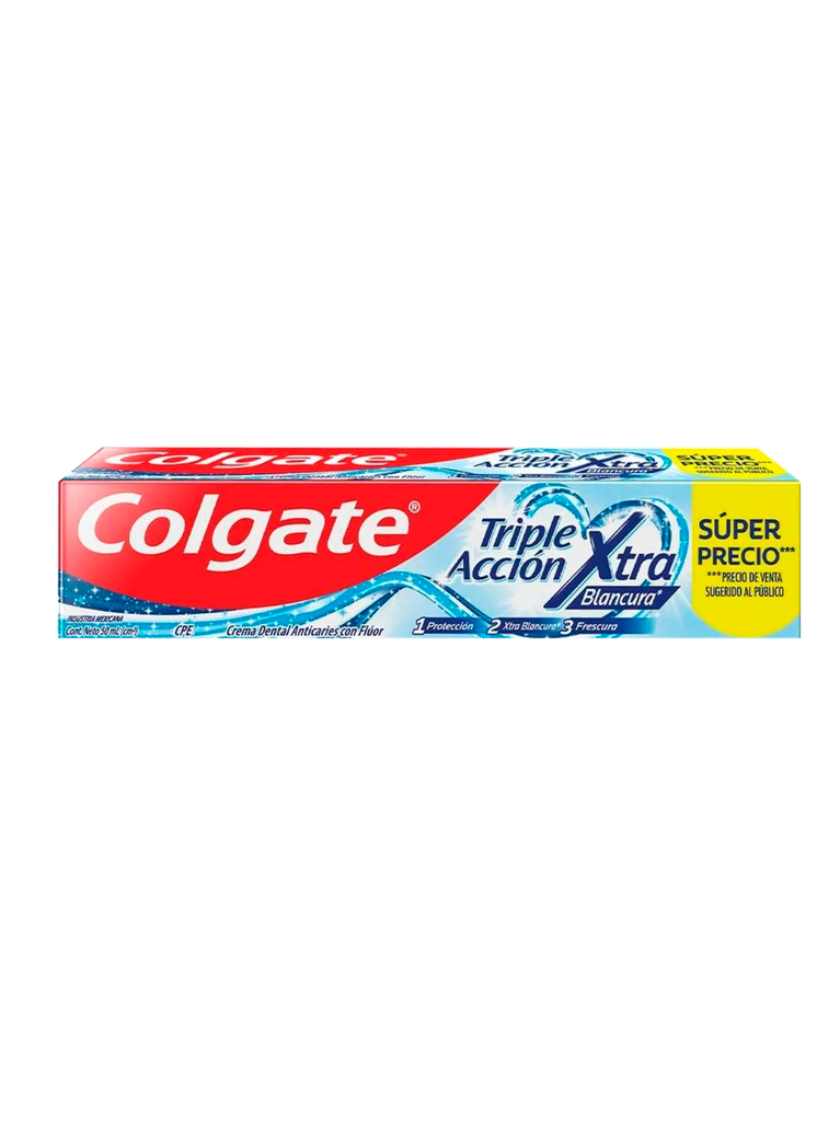  Pasta Dental Triple Acción Extra Blancura COLGATE 144 x 50 mL
