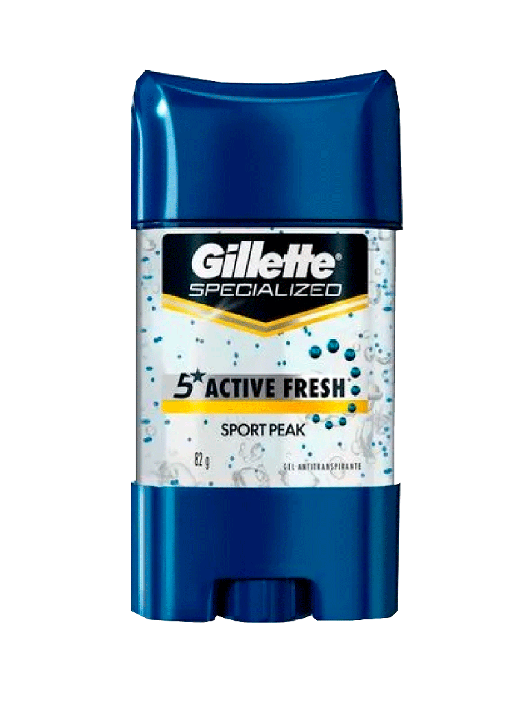 Desodorante en Gel  Sportpeak  GILLETTE 82 g