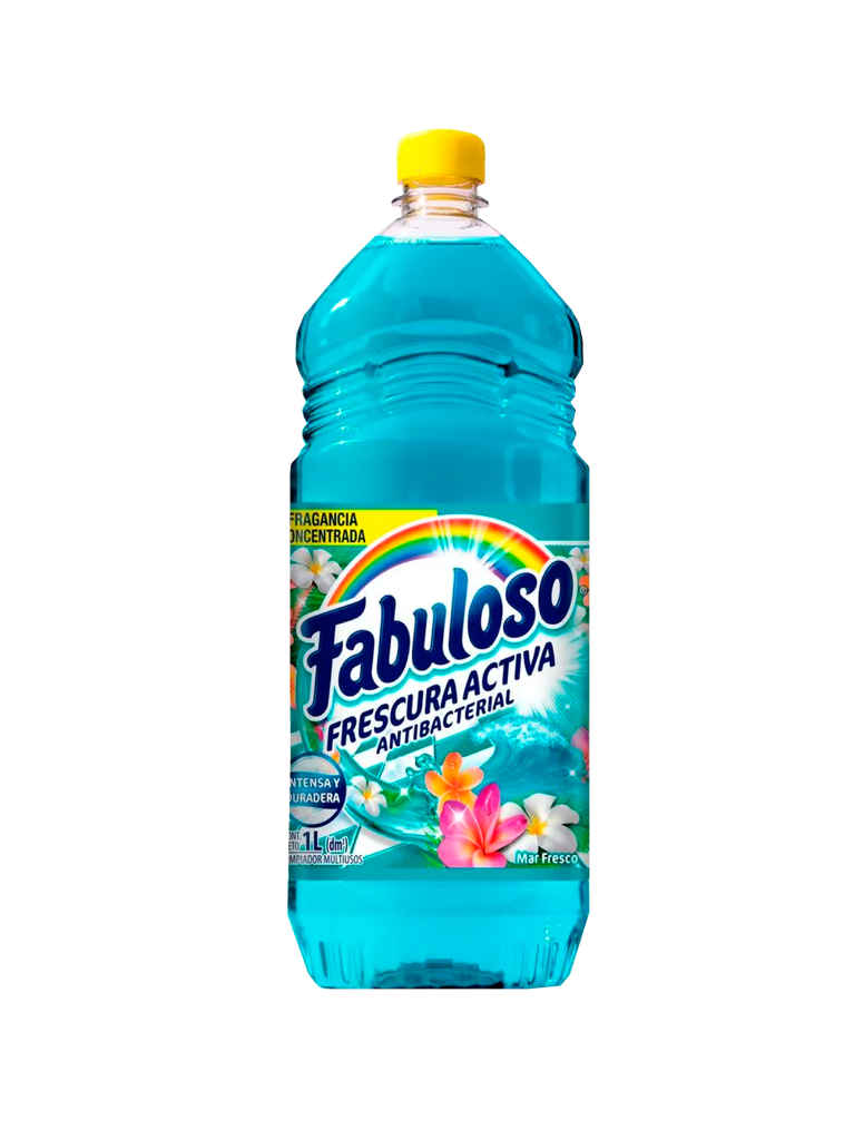  Limpiador Multiusos Mar Fresco FABULOSO 12 x 1 L