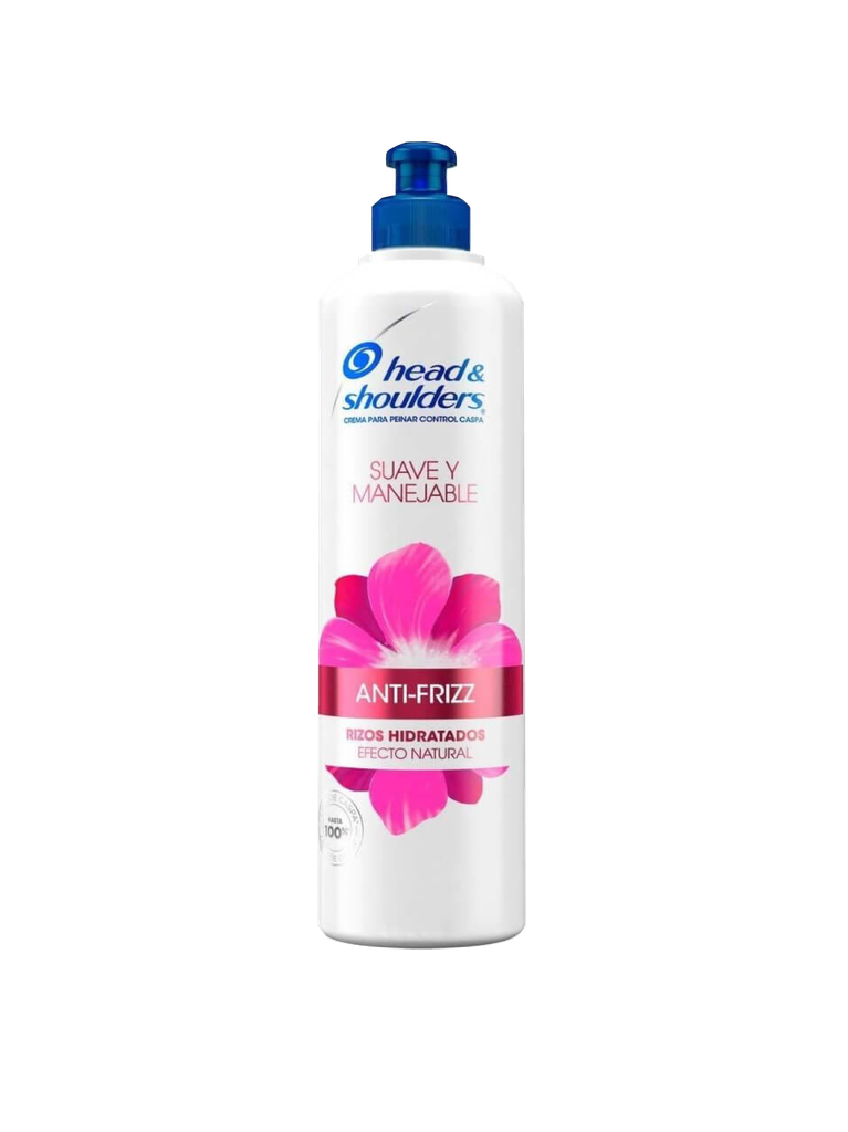 Crema Para Peinar Suave y Manejable Anti-Frizz HEAD & SHOULDERS 12 x 300 mL