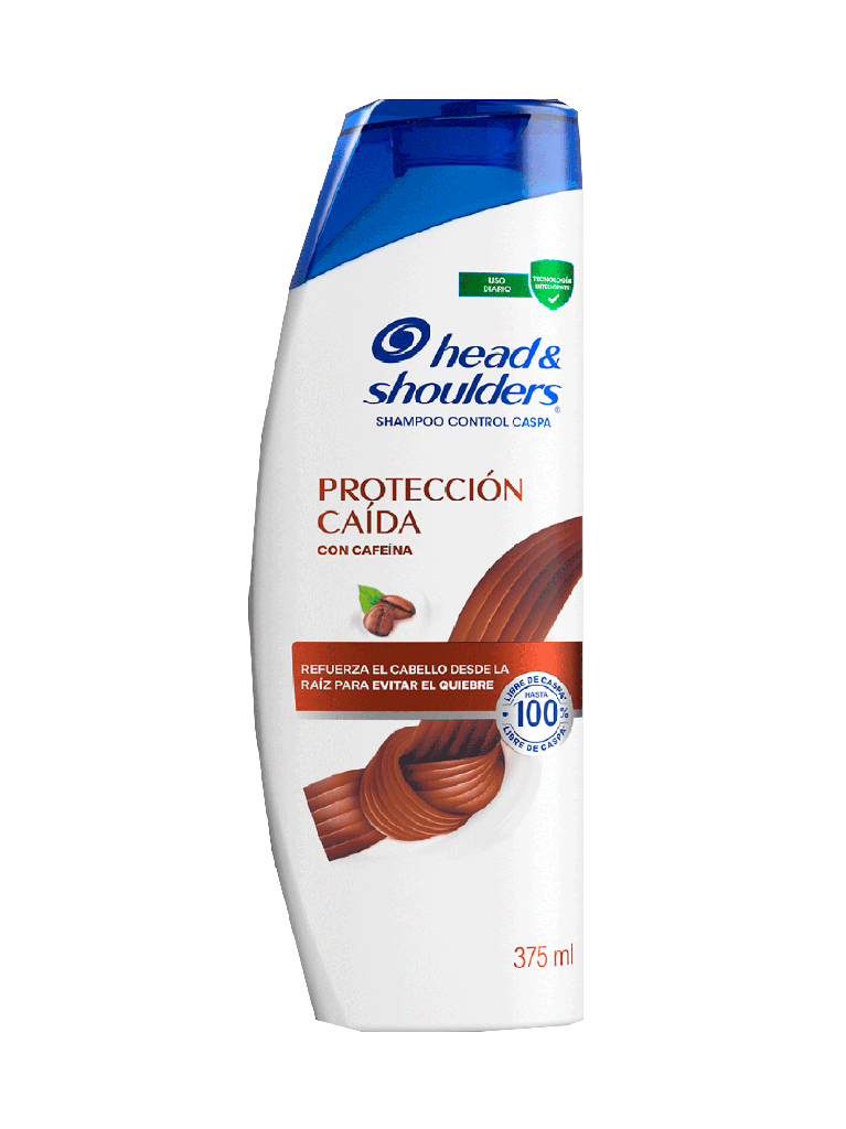 Shampoo Anticaspa Protección de Caída HEAD & SHOULDERS 12 X 375 mL