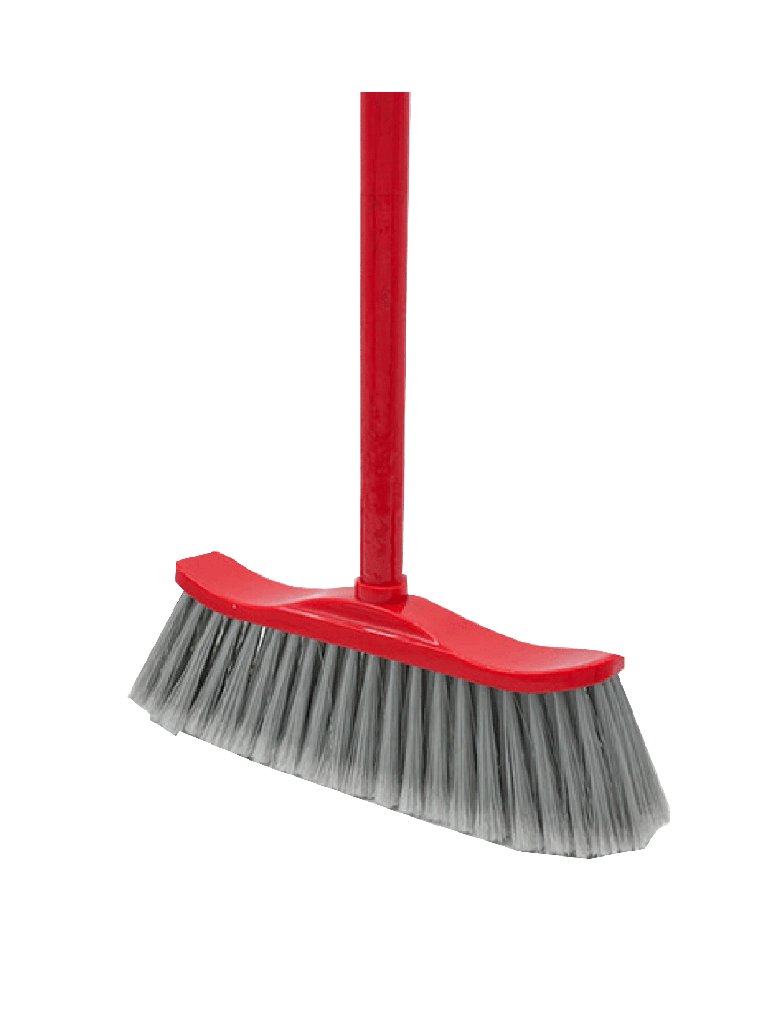Escobas Tipo Cepillo Mango de Madera Forrado en Vinyl ESCOBAS