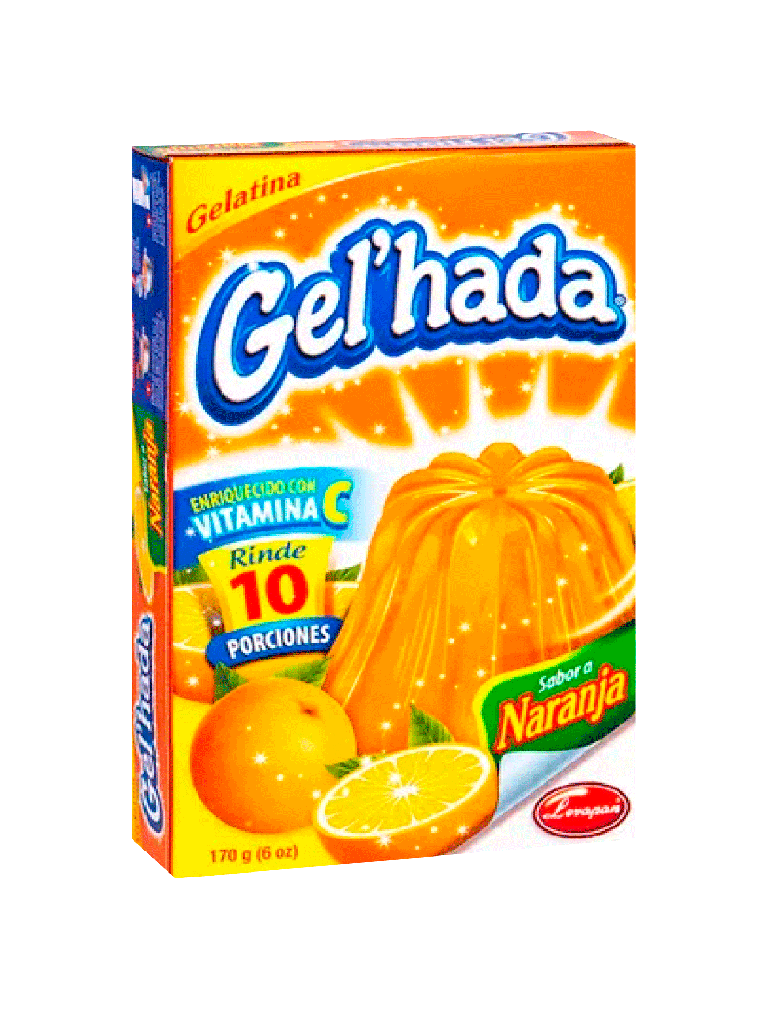 Gelatina Naranja GEL’HADA 24 x 170 g