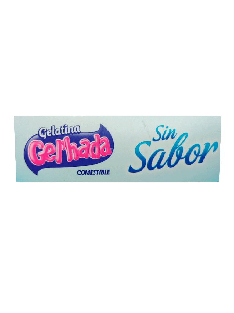 Gelatina Pura sin Sabor GEL’HADA 24 x 32 g
