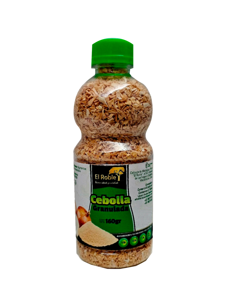 Cebolla Granulada EL ROBLE 50 x 160 g