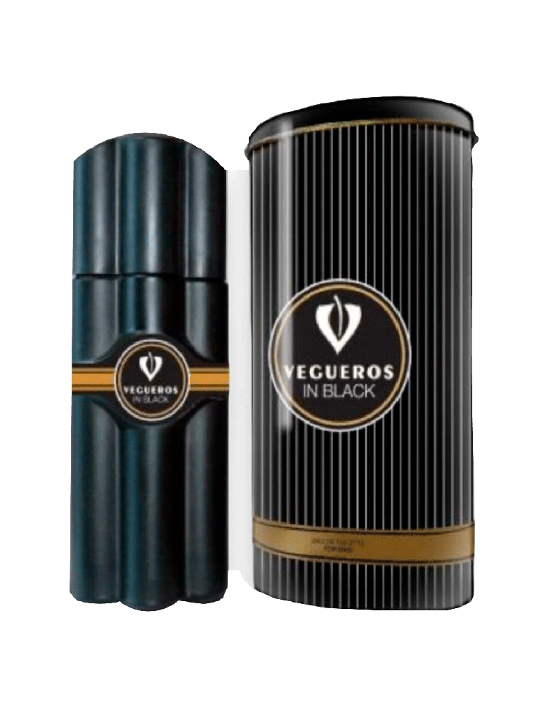 Perfume de Hombre VEGUEROS IN BLAK S&C  8 x 100 mL