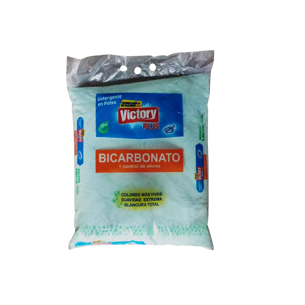 Detergente en Polvo Bicarbonato Floral VICTORY 48 x 250 g