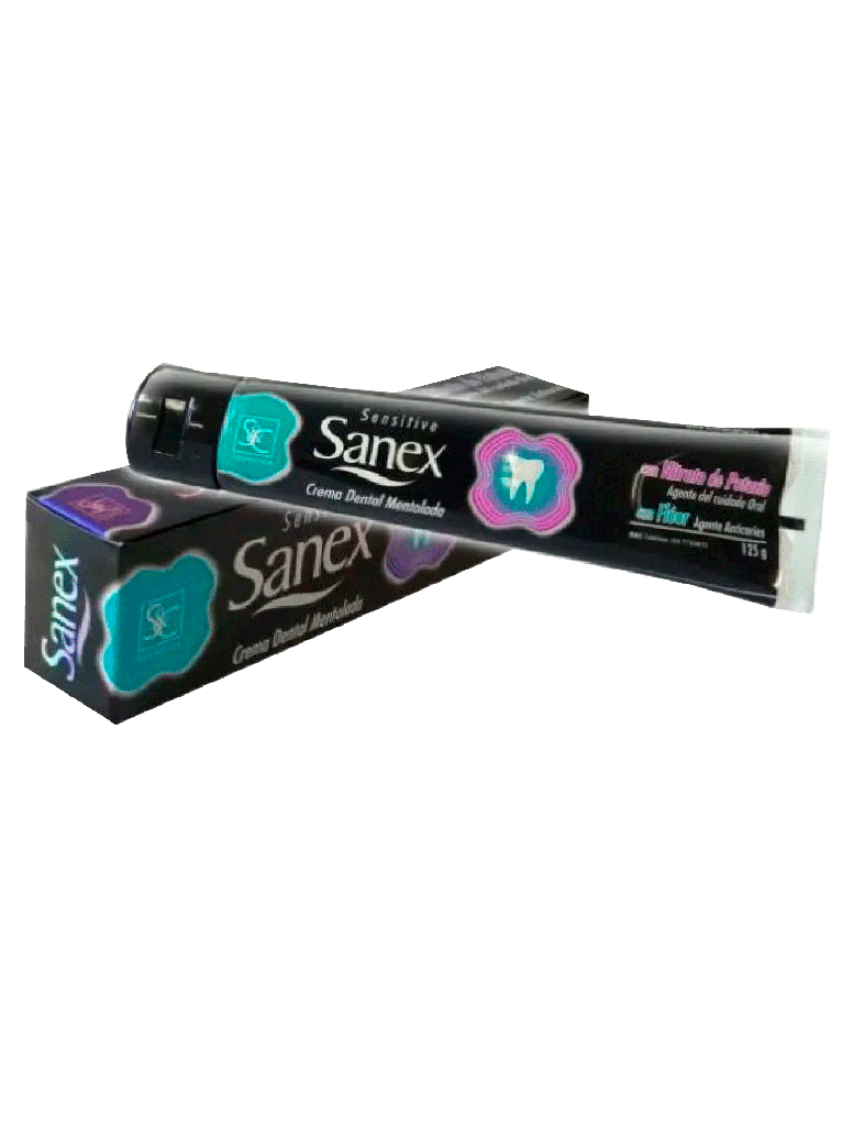 Crema Dental Mentolada Sanex S&C 14 x 125 g
