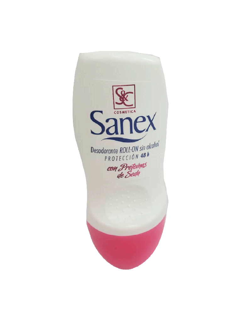 Desodorante con Proteinas de Seda Sanex  S&C 15 x 50 mL