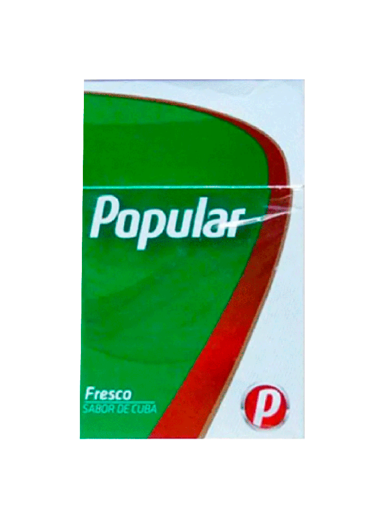 Black Filter Cigarette POPULAR FRESCO BOX 10 Uni