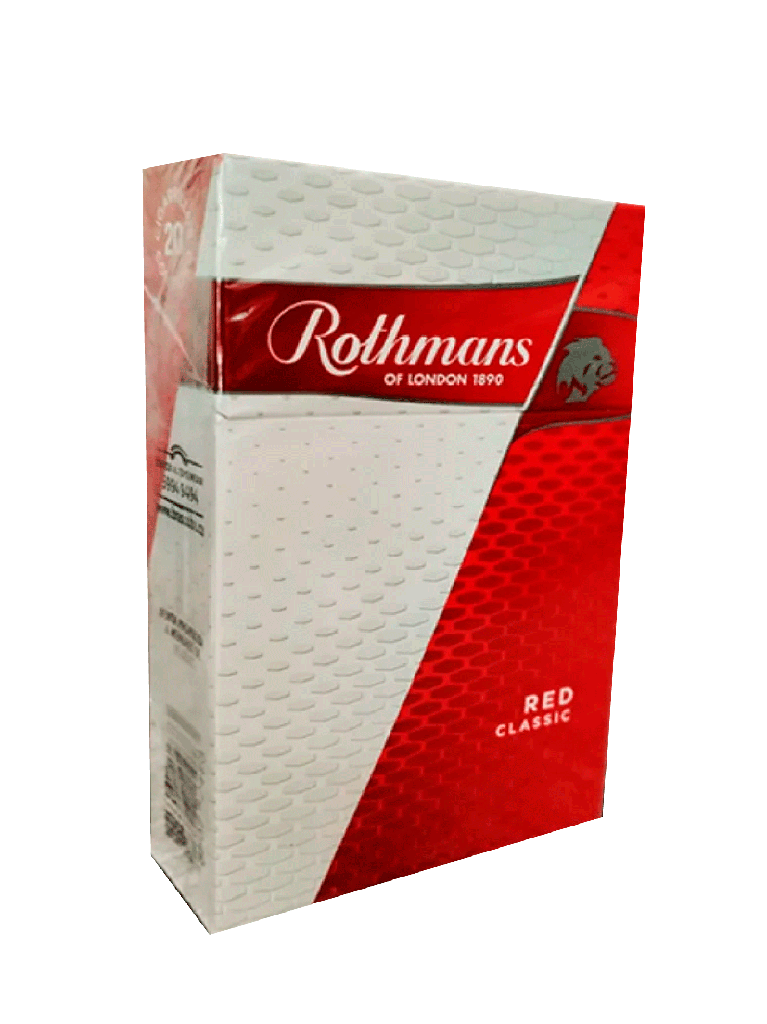 Cigarrillo Rubio con Filtro ROTHMANS CLASSIC RED 50 x 10 Uni
