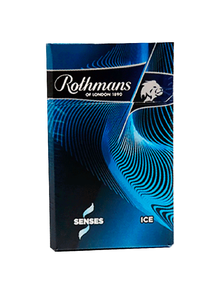 Blonde Cigarette with Mentholated Filter ROTHMANS ICE 10 Uni