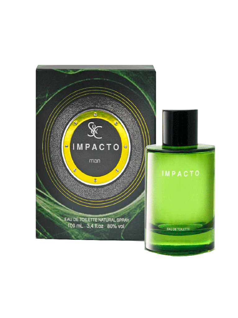 Agua de Colonia de Hombre IMPACTO S&C 6 x 100 mL