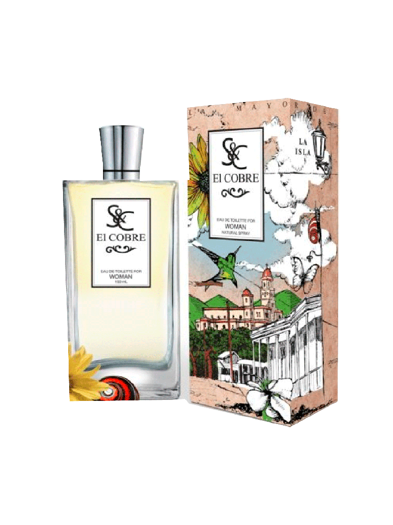 Agua de Colonia de Mujer EL COBRE S&C 9 x150 mL