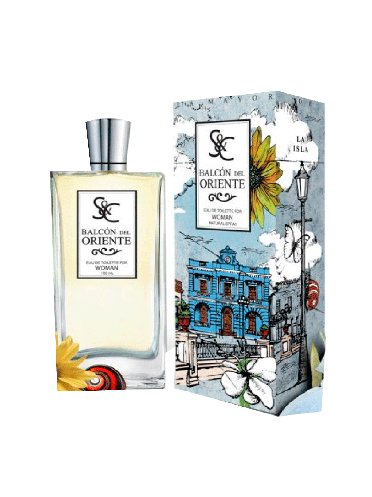 Women's Cologne BALCON DEL CARIBE S&C 9x150 ml