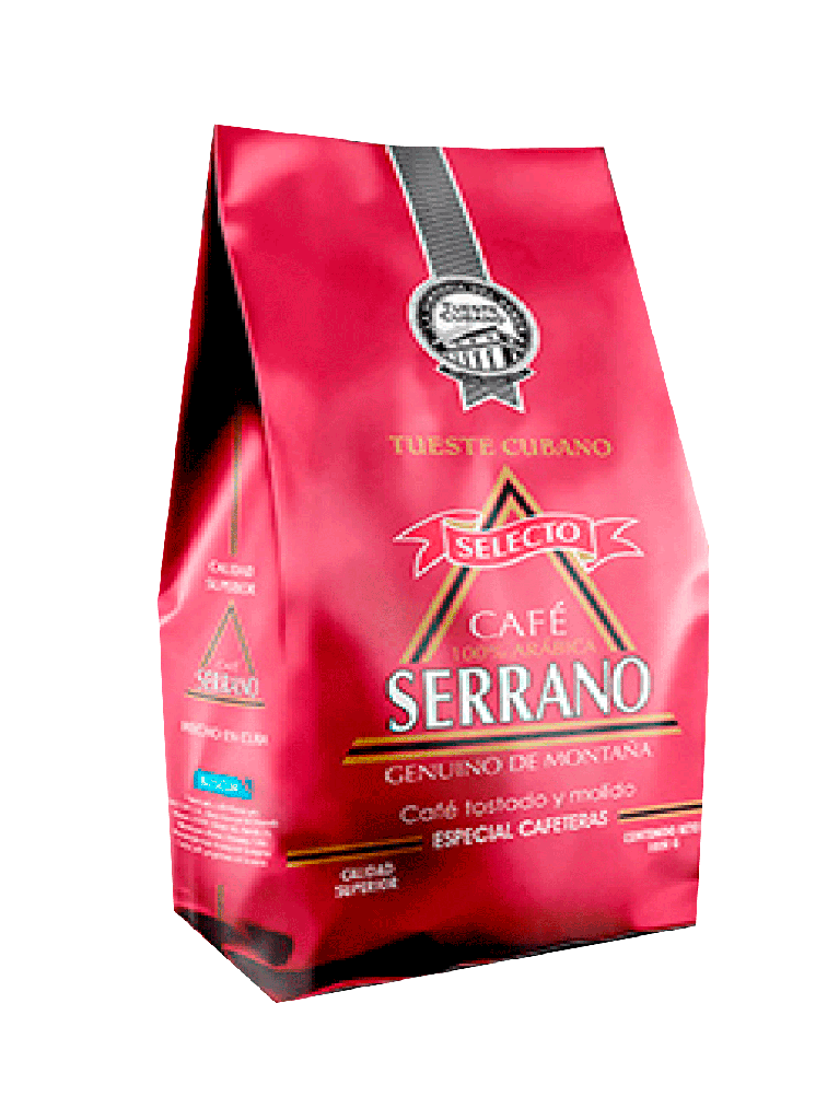 Café Tostado y Molido SERRANO 12 x 1000 g