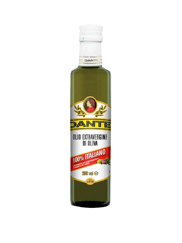Aceite de Oliva DANTE Extra Virgen 12 x 250 mL