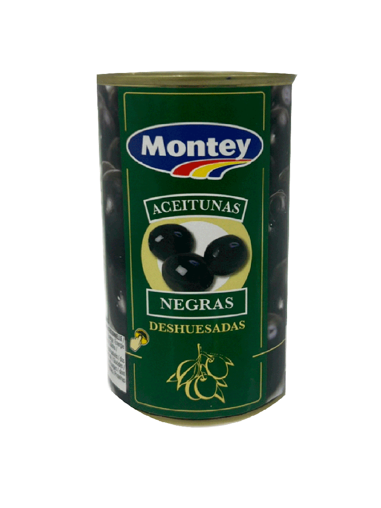 Pitted Black Olive MONTEY 12 x 400 g