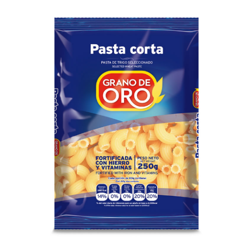 Codito Rayado Bolsa GRANO DE ORO 20 x 250 g