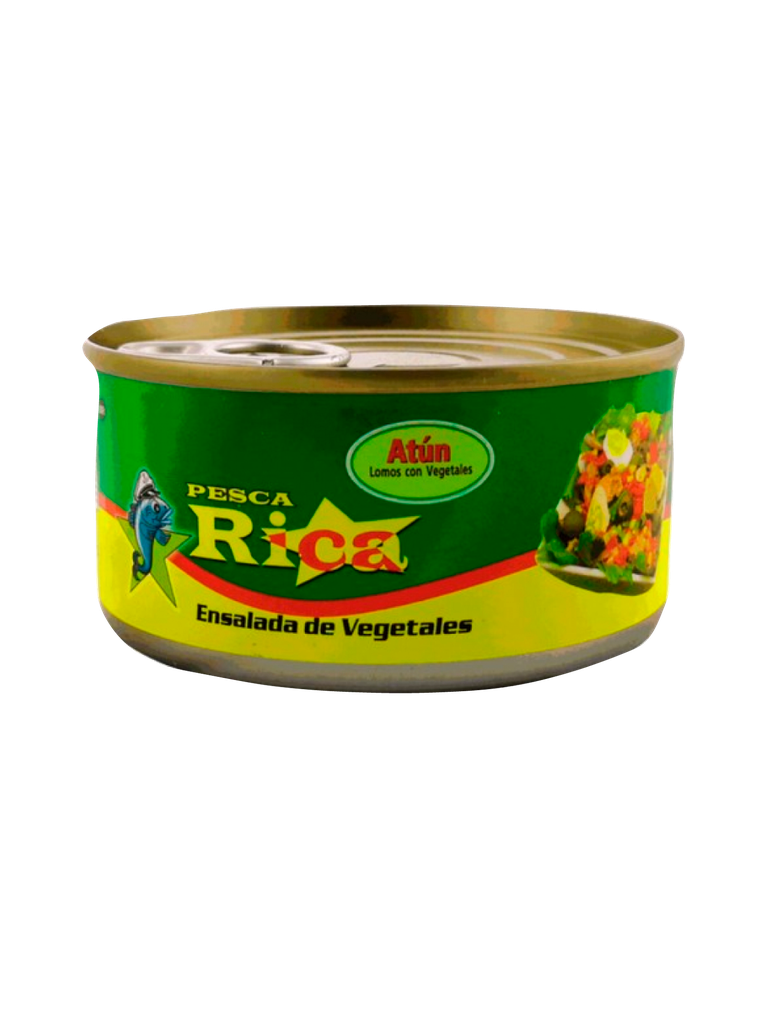 Atún En Ensalada De Vegetales PESCA RICA TIN 48 x 170 g